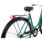 Mestský retro bicykel 28" Universal zelená